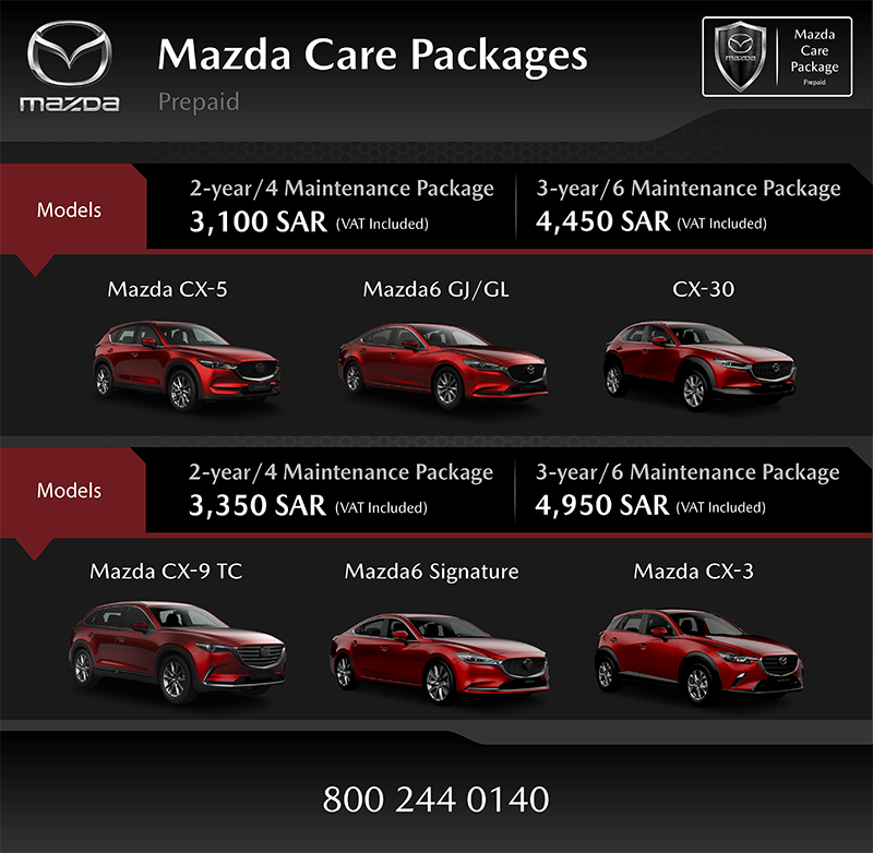 Mazda Care Packages